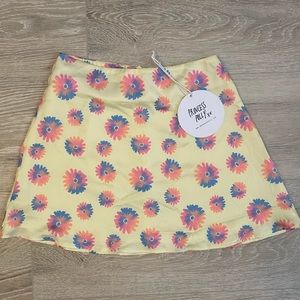Princess Polly ❀ Flower Power Mini Skirt NWT